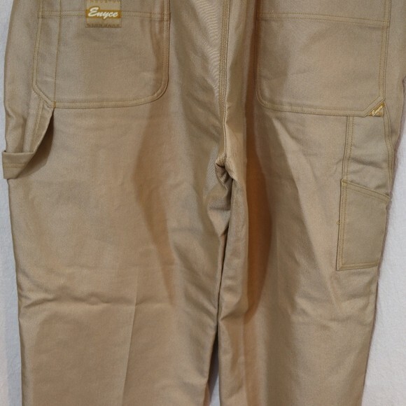 Enyce Brown Oiled Carpenter Jeans Streetwear Hip Hop Relaxed Fit NWT 42 - Picture 12 of 16